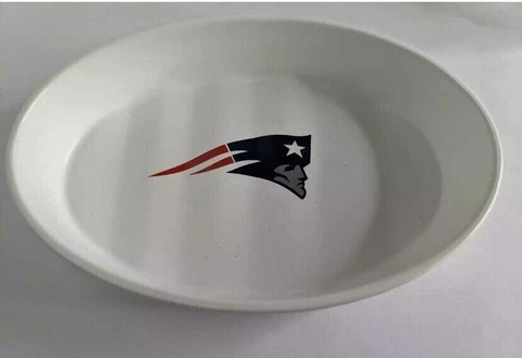 NEW ENGLAND PATRIOTS POLYMER SOAP DISH COIN TRAY OR KEY RING TRAY NFL LICENSED Cover