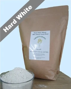 100% Whole Grain Hard White Wheat Bread Flour ( 6.33 lbs ) - Family Farm Direct - Picture 1 of 4