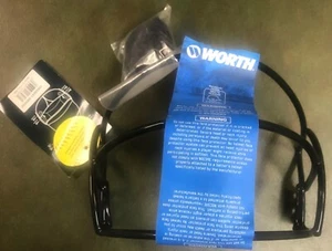 New Worth Fastpitch Softball Facemask, Black, Model SBWG2 - Picture 1 of 3