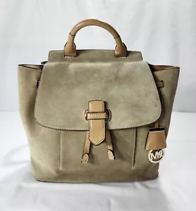 Zaino Michael Kors Romy Medium Desert scamosciato e pelle usato - Foto 1 di 17