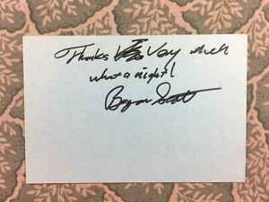 Byron Scott - LA Lakers - NBA championships 1980's - Autograph 1985 - Picture 1 of 2