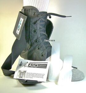 ASO Ankle Brace Support With Plastic Stays Brand New