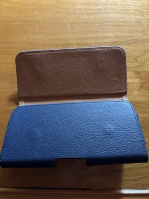 Funda iPhone para 17 16 15 14 13 12 11 Pro Max8 Plus Funda de cuero con cinturón de transporte Foto 1 de 3