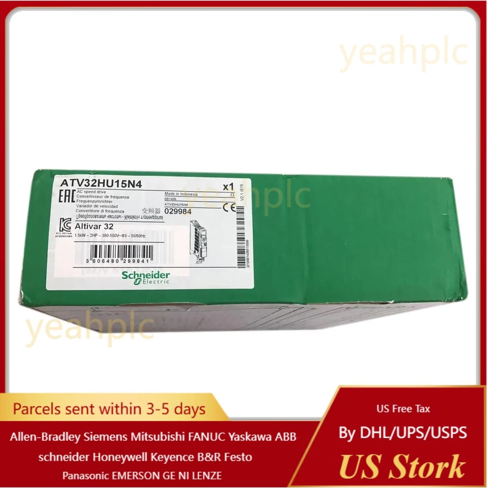 Schneider ATV32HU15N4 unidade de velocidade variável ATV32HU15N4 lacrada na caixa - Imagem 1 de 1