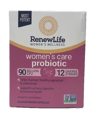 Renew Life - Probiotic 90 Billion CFU - 60ct - 12 Strains |EXP 04/10/2027| - Image 1 of 4