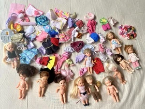 Large Lot Barbie Dolls Kelly Clothing Shoes Accessories Variety of Dolls Female - Picture 1 of 16