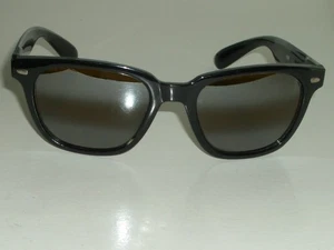 VUARNET Px 088 SONNENBRILLE GLÄNZEND SCHWARZ DOPPELTER FARBVERLAUF VERSPIEGELT BRAUNE KRISTALLGLÄSER - Bild 1 von 6