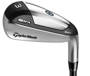 Left-Hand TaylorMade SIM DHY 22* 4 Hybrid Regular Mitsu Chem Diamana LMTD HY 65 - Picture 1 of 4