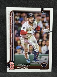 2025 Topps Serie 1 - Connor Wong #10 Boston Red Sox NM - Bild 1 von 4