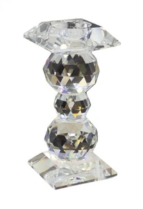 Swarovski Crystal Candle Holder, 110 Hole Style US, (010073) 3.4" No Box - Picture 1 of 1