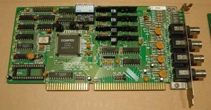 ISA Anet Network Card Compex ReadyLINK 16-bit Quad Port BNC ANET16-4 vintage - Afbeelding 1 van 1