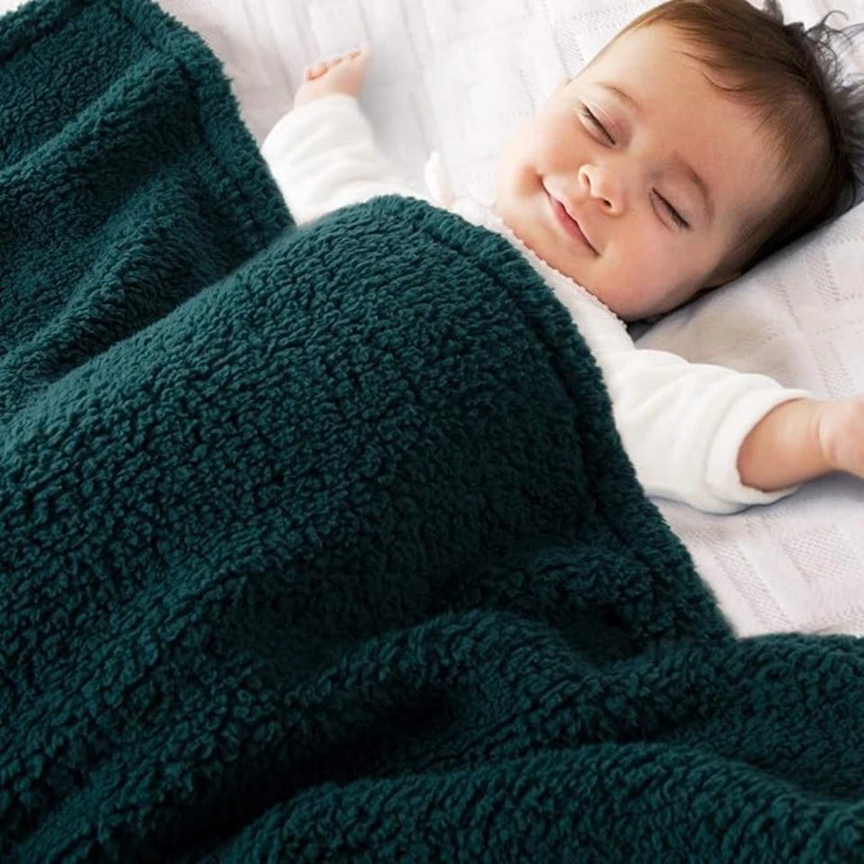 Плюшевое детское одеяло для мальчиков девочек | флисовое детское одеяло супермягкое теплое 33x43"" - Изображение 1 из 4
