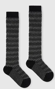 MISSONI Long Zigzag Socks Size Medium GENUINE RRP £59 #S5 - Picture 1 of 6