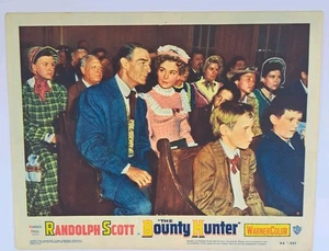 The Bounty Hunter (1954) Randolph Scott Original Lobby Card Warner Bros 11x14 - Picture 1 of 15