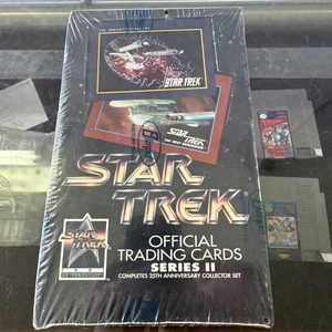 Star Trek 25th Anniversary Series II Impel Trading Card Box NEW SEALED Vtg 1991 - Picture 1 of 7