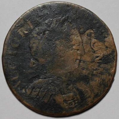 1786 Connecticut Colonial Copper, Small Round Head, ETLIB INDE Miller 2.1-A - Image 1 of 4