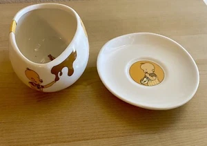 Max Brenner Teardrop Hug Mug Chocolate By The Bald Man Ceramic Cup And Saucer - Picture 1 of 12