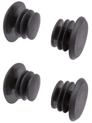 Fahrrad Lenker End Stopfen Kappen M-WAVE Fit-Plugs Lenkerendkappen 4er SET