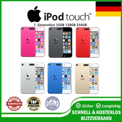 Apple iPod Touch 7G (7. Generation) 32GB 128GB 256GB A10 iOS15, HÄNDLER GARANTIE - Bild 1 von 4