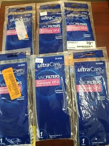 Paquete sellado filtro de repuesto al vacío Ultra Care Kenmore CF-2 20-81003 paquete de 5 - Imagen 1 de 3