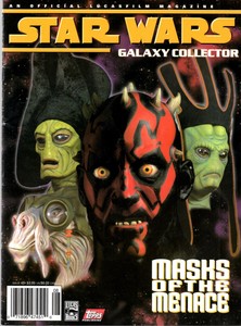 Star Wars Topps Galaxy Collector Magazine #8 December 1999
