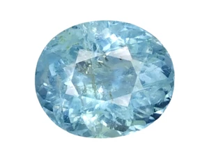 2.960 CTS GORGEOUS AMAZING BLUE NATURAL AQUAMARINE OVAL GEMSTONES SEE VIDEO - Picture 1 of 3