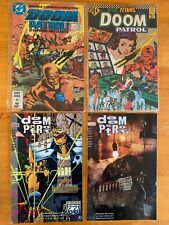 Lot of 4 issues Doom Patrol DC comics #1 66 67 ICG index #1 comic books 
