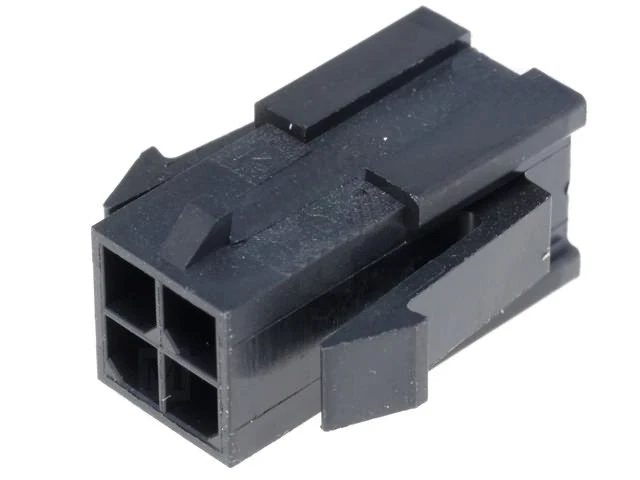 CONECTOR CARCASA MICRO AJUSTE HEMBRA 2X2 VÍAS - MOLEX 43020-0400 - PRECIO PARA 2 PIEZAS Foto 1 de 1