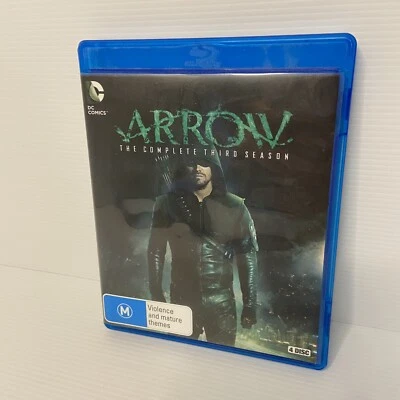 DC - Arrow Season 3 (Bluray, 2015) Superhero Action Drama - Region B - Image 1 of 4
