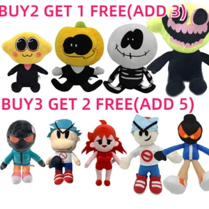 Friday Night Funkin Doll Boyfriend Girlfriend Soft Plush Stuffed Toys Xmas Gifts - Picture 1 of 26
