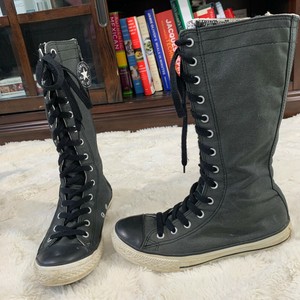 converse hautes grises