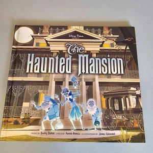 Disneys The Haunted Mansion Picture Book 2016 First Edition (No Disk) Halloween - Picture 1 of 15
