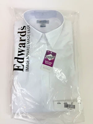 Edwards мужской Batiste кафе рубашка белый маленький размер - 5291 Бесплатная доставка! - Изображение 1 из 4