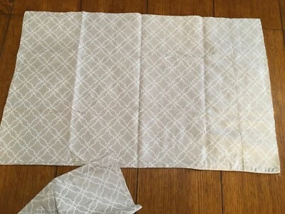 Raymond Waits 1 par de fundas de almohada tamaño estándar beige y blanco Foto 1 de 4