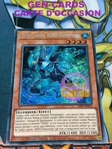 Yu Gi Oh Karte FLÜSSIGER SOLDAT, ELEMENTARHELD LDS3-FR103 - Bild 1 von 1