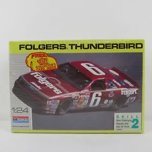 #6 Folgrers Valvoline Thunderbird Mark Martin Monogram 1/24 Plastic Model #2928 - Picture 1 of 9