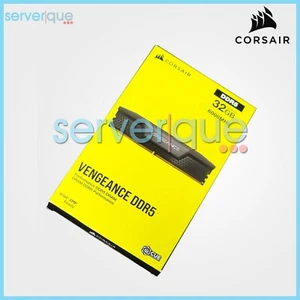 Corsair Vengeance CMK32GX5M2E6000C36 2x16 32GB DDR5-6000MHz CL36 Memory NEW - Picture 1 of 3