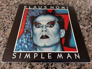KLAUS NOMI LP " Simple Man " RCA Canada 1983' - Picture 1 of 4
