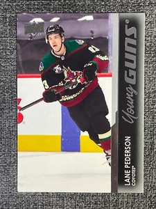 Lane Pederson 2021-22 Upper Deck Series 1 Young Guns #234 Arizona Coyotes - Picture 1 of 2