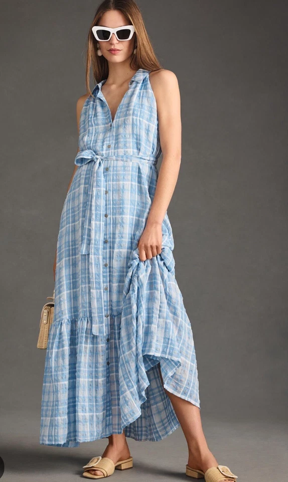 Ranna Gill Anthropologie Animal Print Cutout Dress M 190.00