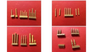 1/35 ACCESSOIRES DIORAMA : AU CHOIX LOTS OBUS DOUILLES CALIBRE 105 155 75 90 MM - Photo 1/5