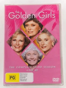 The Golden Girls - The Complete Third Season (DVD, 2005, 3-Disc Set) New Sealed - Picture 1 of 2
