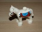 Lego Duplo Tier kleines Pferd weiß mit Sattel