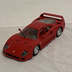 Tonka Ferrari F40 diecast car Polistil   red 1/18 scale 01700 Italy sabelt W21