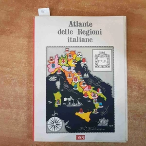 ATLAS DER ITALIENISCHEN REGIONEN 1970 ZEIT 20 Farbtafeln + 16 Seiten - Bild 1 von 6