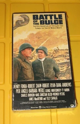 Battle of the Bulge 1965 VHS новый еще запечатанный Генри Фонда Чарльз Бронсон - Изображение 1 из 4