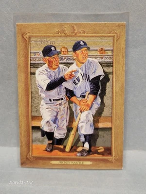 Topps Turkey Red 2007 - Mickey Mantle #19 Salón de la fama Foto 1 de 2