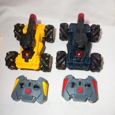 💫 2 x Genesis Laser Battle Hunters Remote Control Laser Tag Assault Vehicles 💫 - Image 1 of 4