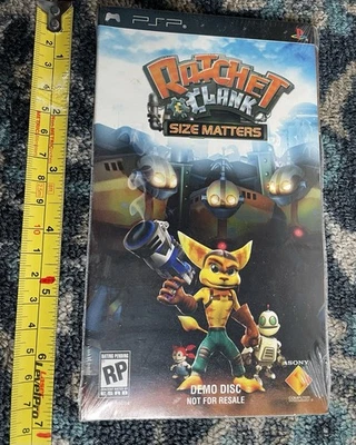 Ratchet and Clank Size Matters Sealed PSP demo disc - Image 1 of 2