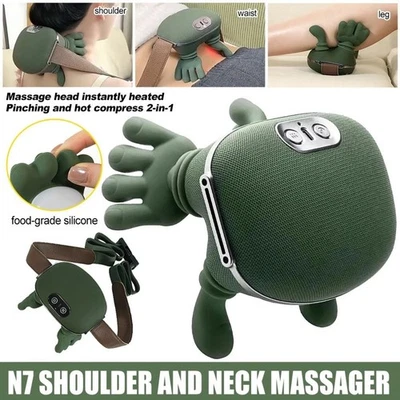 Portable Shiatsu Neck & Shoulder Massager - Effective Pain Relief & Muscle Relax - image 1 of 4